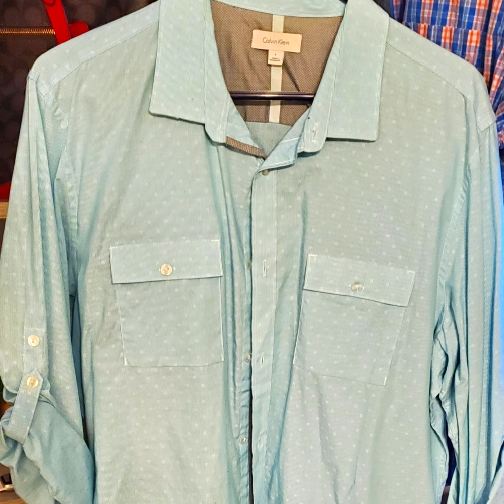 Calvin Klein casual dress shirt